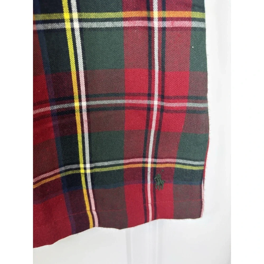 Polo Ralph Lauren Girls Plaid Nightgown Pajamas NWOT